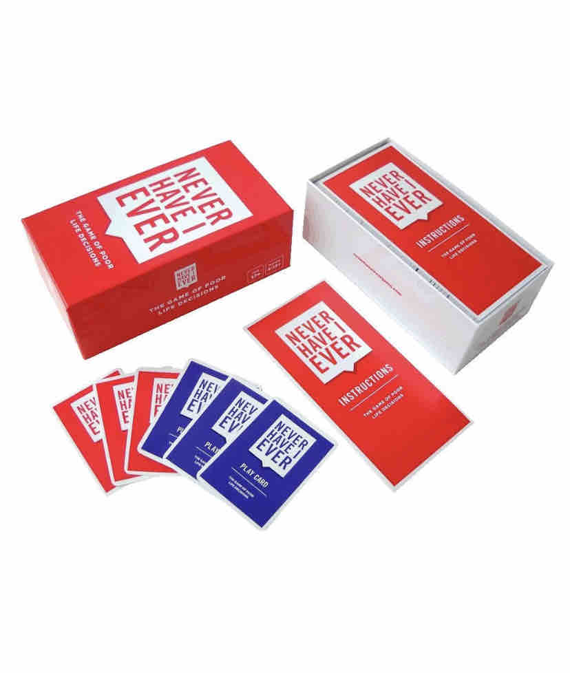 NeverHaveIEver Card Game Kid SA